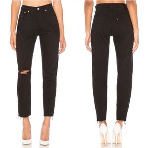 Levi's Icon Wedgie Raw Edge Distressed Jeans